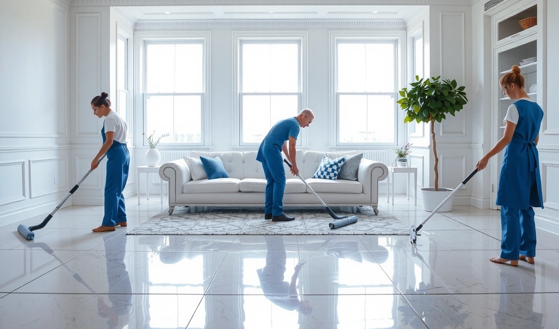 Comprehensive deep cleaning service for intensive home maintenance