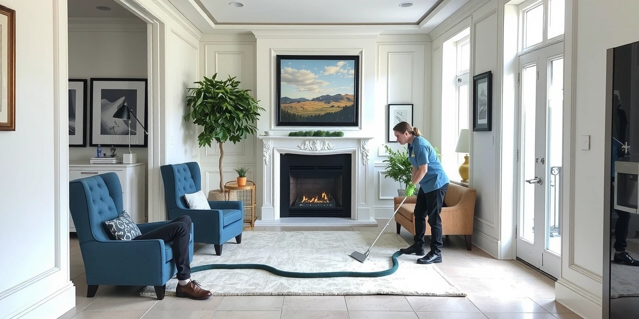Deep cleaning service for comprehensive home maintenance