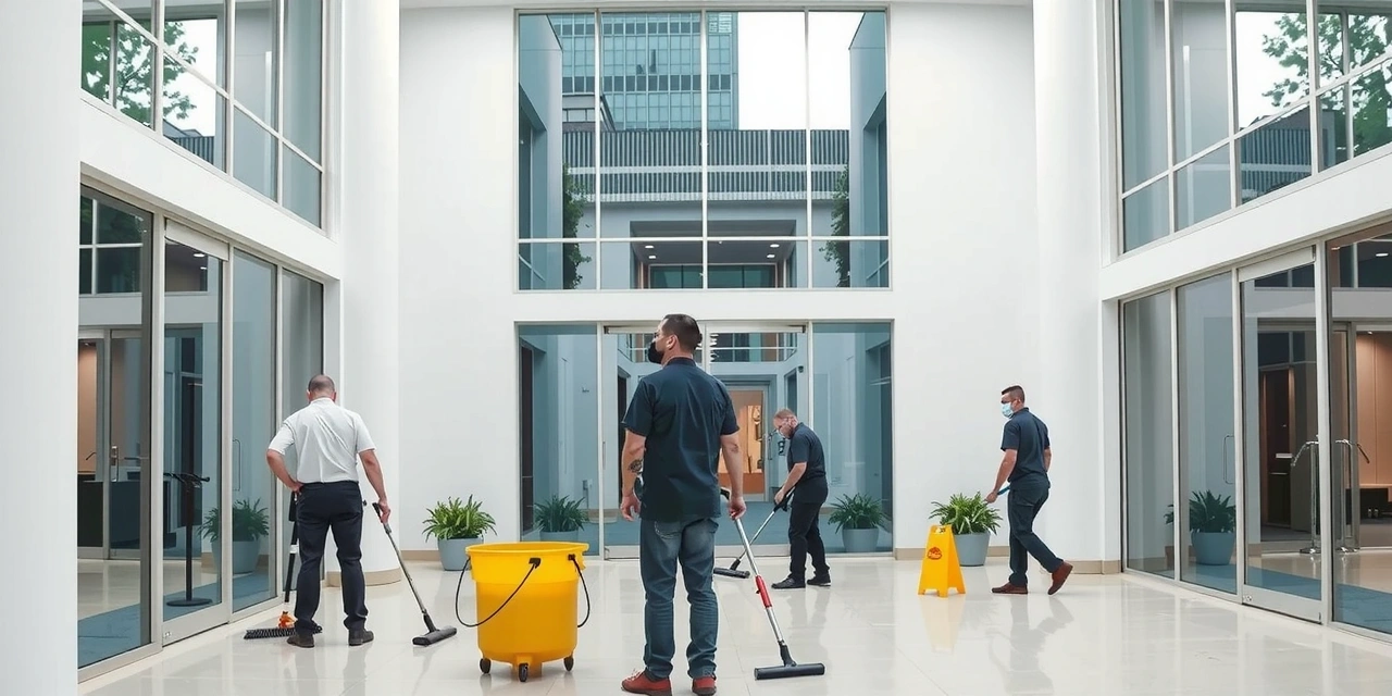 Office building cleaning and maintenance services in Chelsea