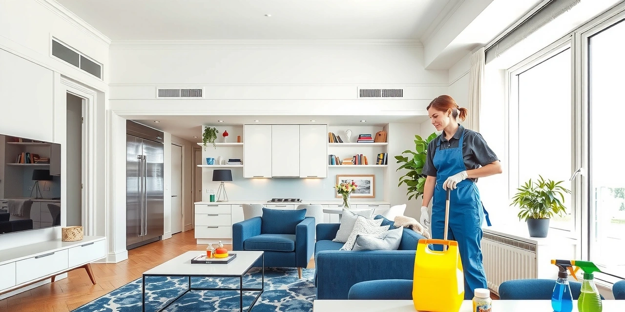 Regular home cleaning service in Chelsea residential area